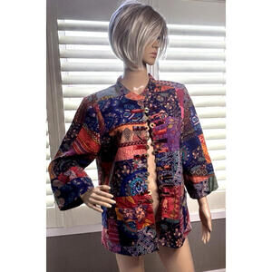 Handmade Womens LG XL Jacket Made in Bermuda Pd $115 BUST 46”